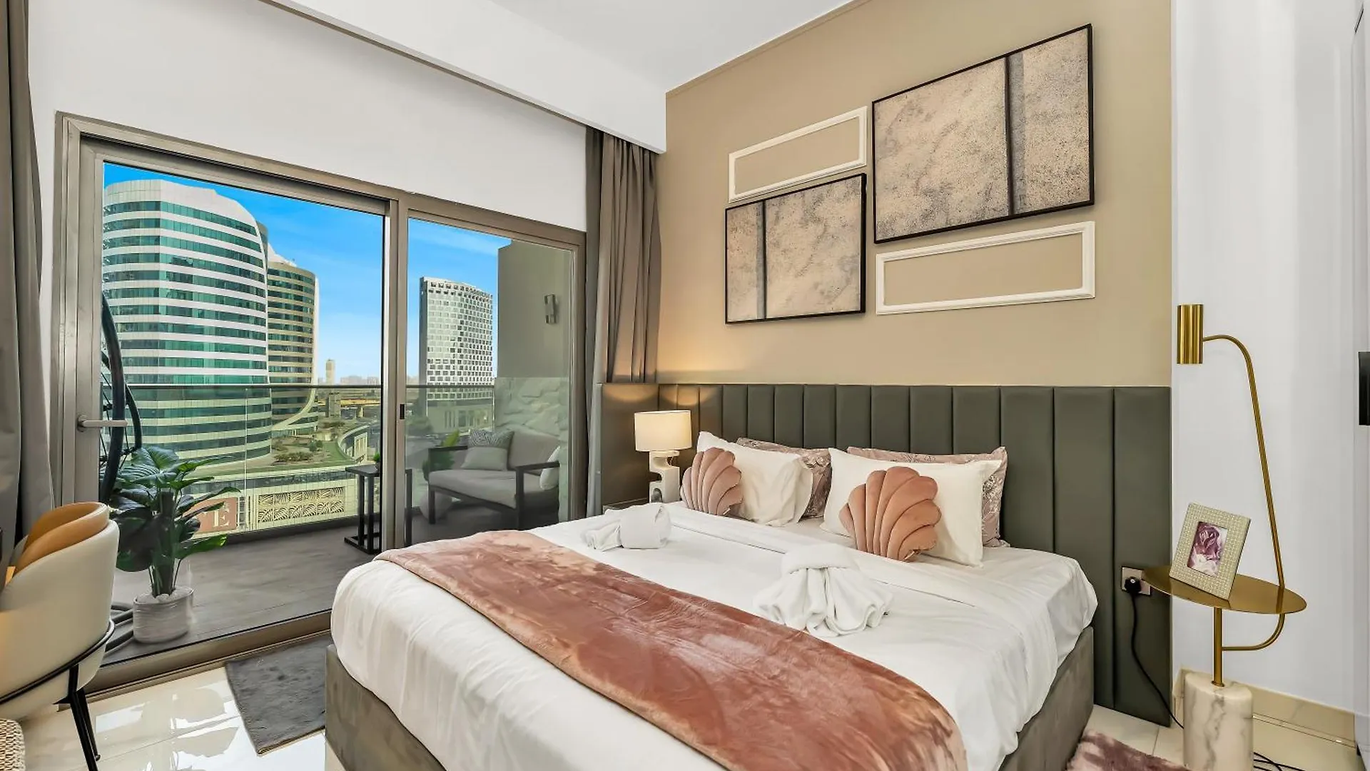 公寓 Chic 2Br Near Dubai Mall & Burj L Canal & City View I 5 Pax