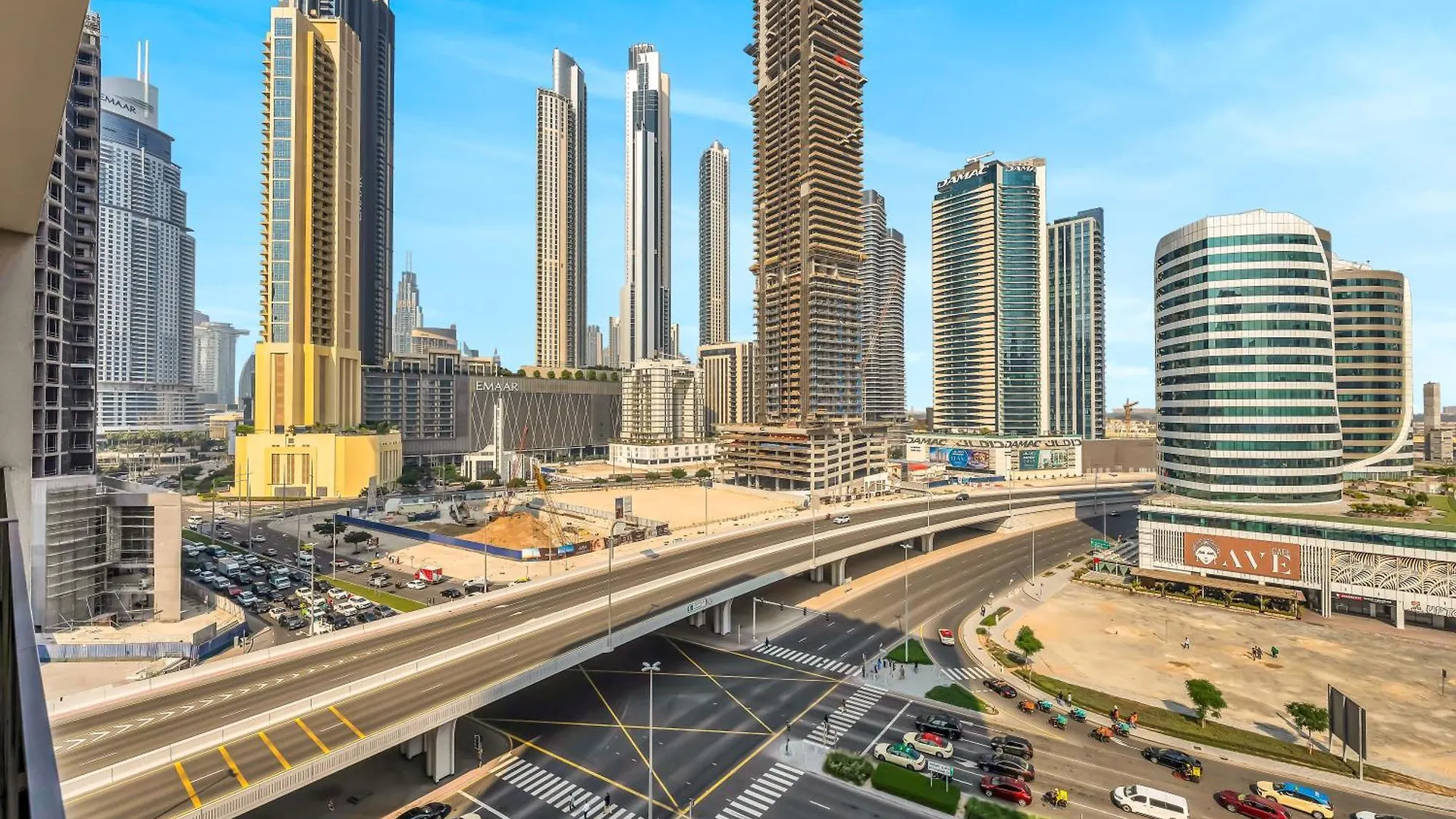 Chic 2Br Near Dubai Mall & Burj L Canal & City View I 5 Pax 公寓