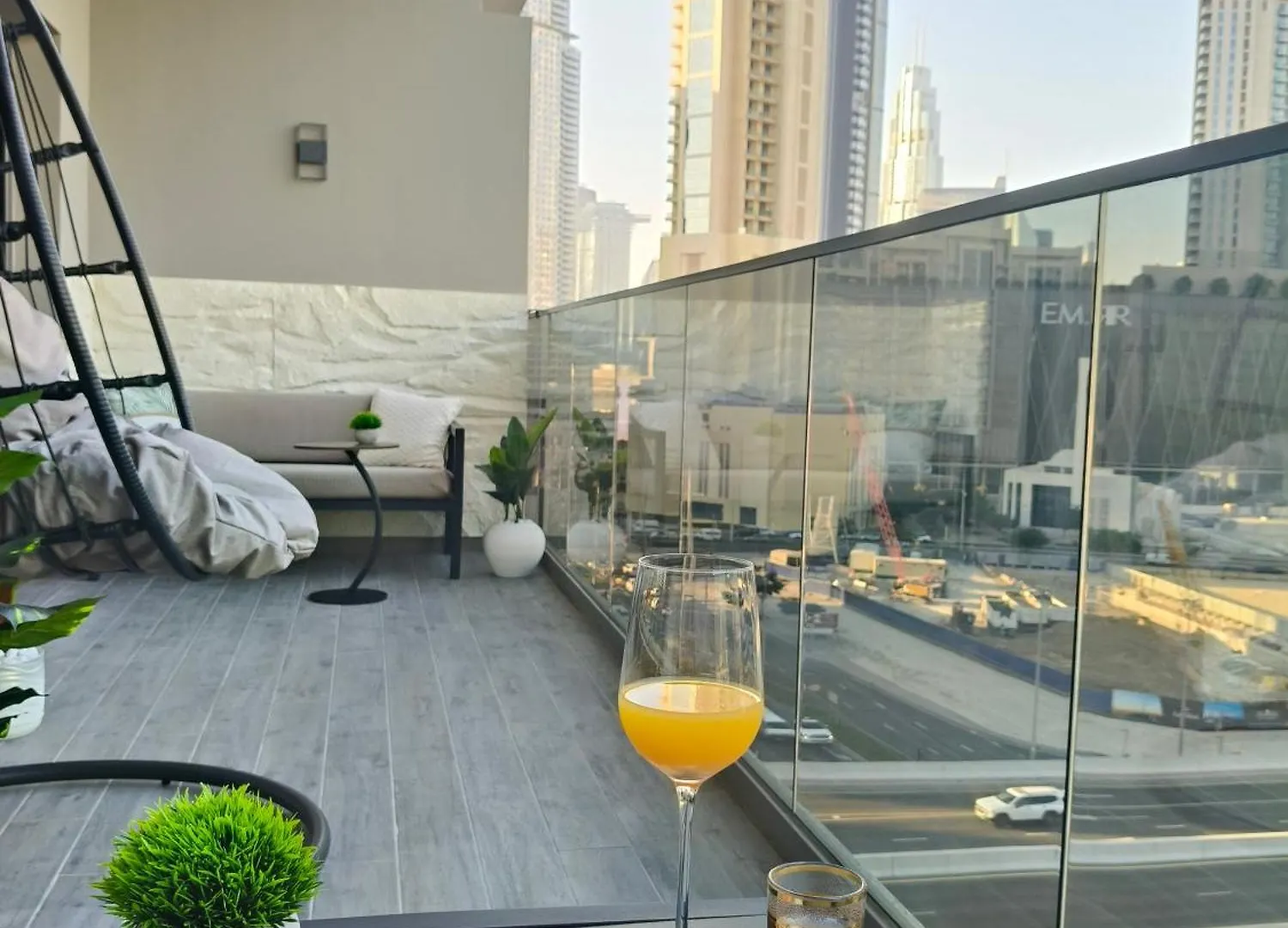 公寓 Chic 2Br Near Dubai Mall & Burj L Canal & City View I 5 Pax