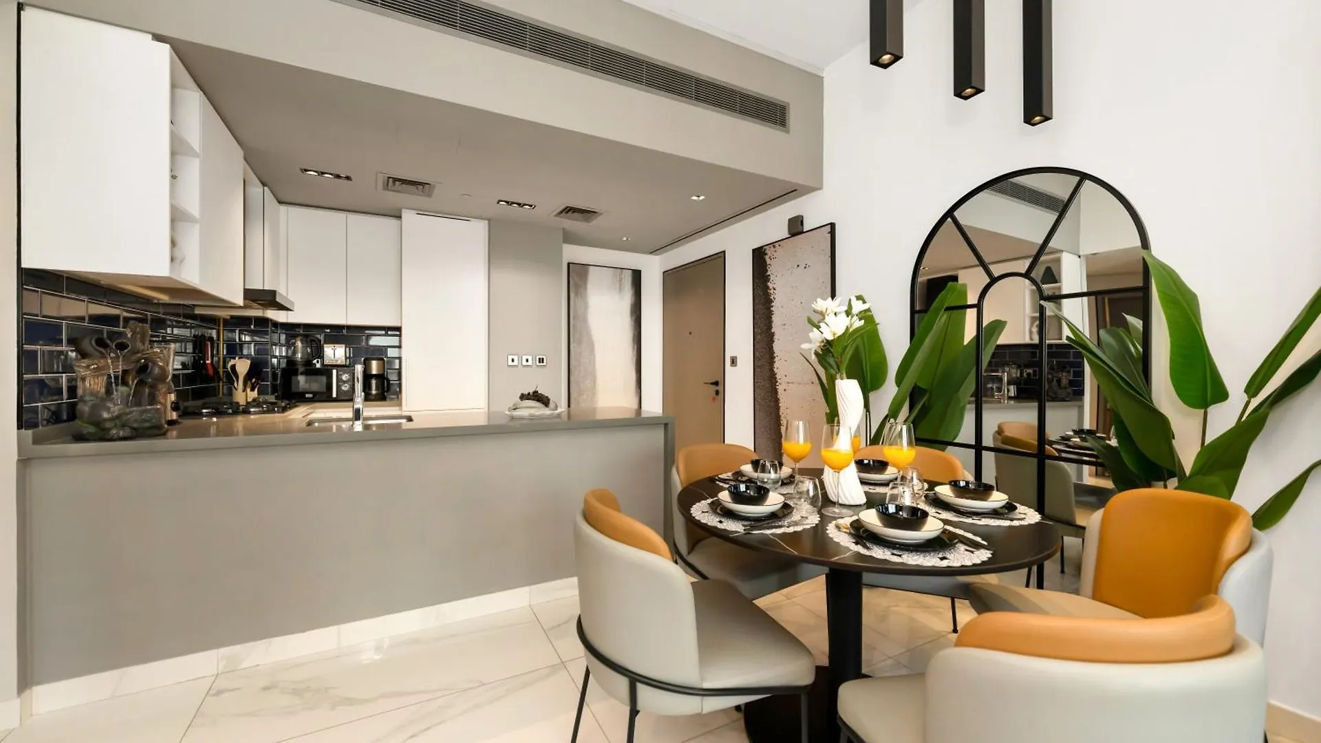 公寓 Chic 2Br Near Dubai Mall & Burj L Canal & City View I 5 Pax